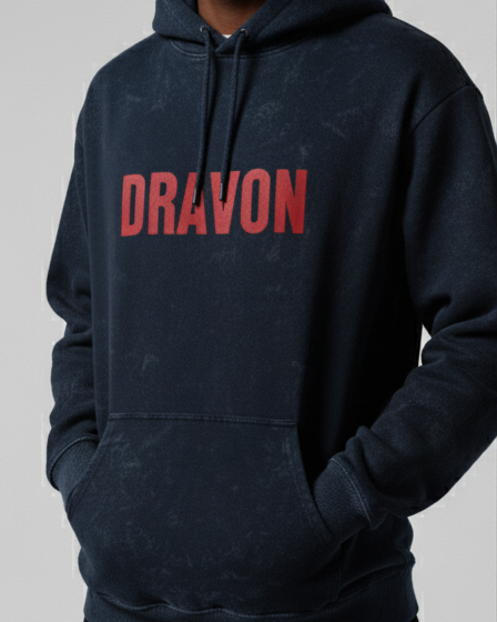 Dravon Retro Streetwear Hoodie