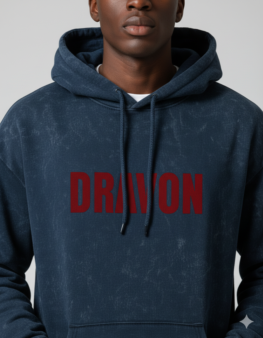 Dravon Retro Streetwear Hoodie