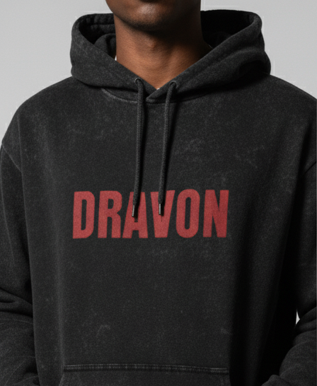 Dravon Retro Streetwear Hoodie