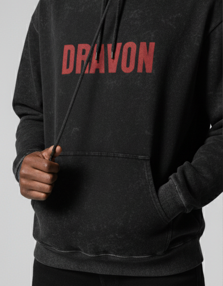 Dravon Retro Streetwear Hoodie