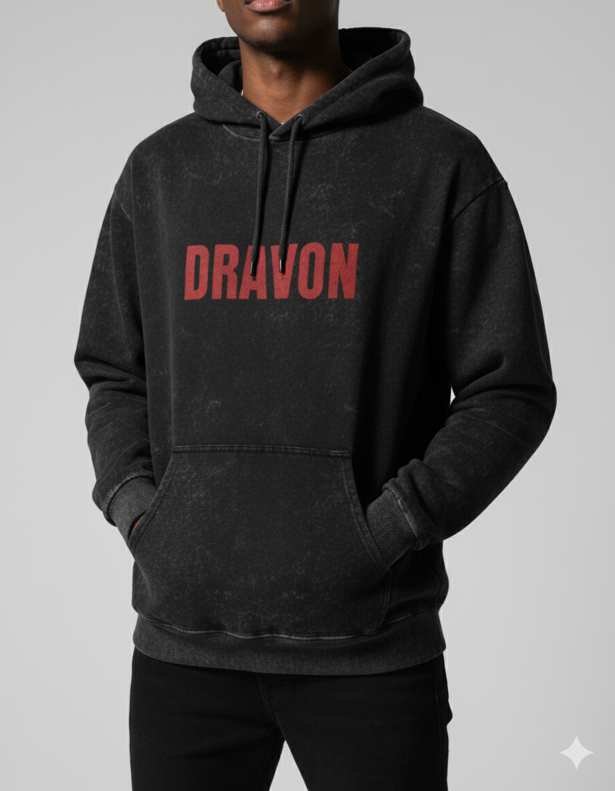 Dravon Retro Streetwear Hoodie