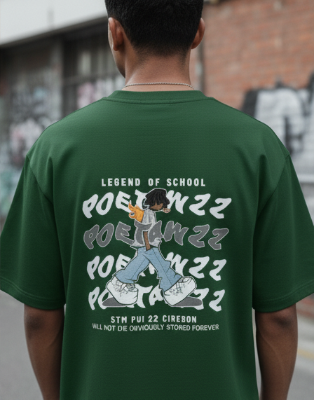 Legend of School Poetzz Oversized Tee