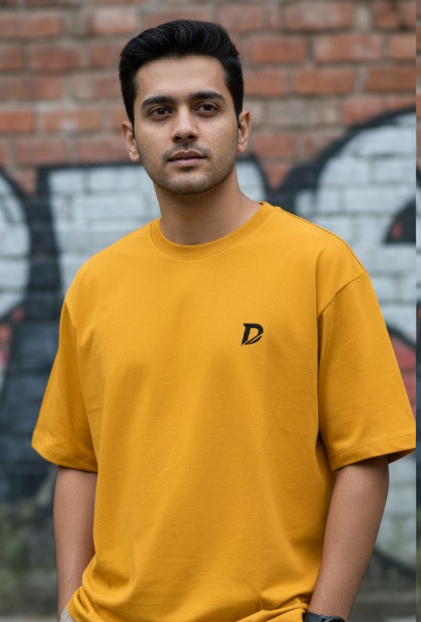 Retro Roadster Oversized Cotton Tee