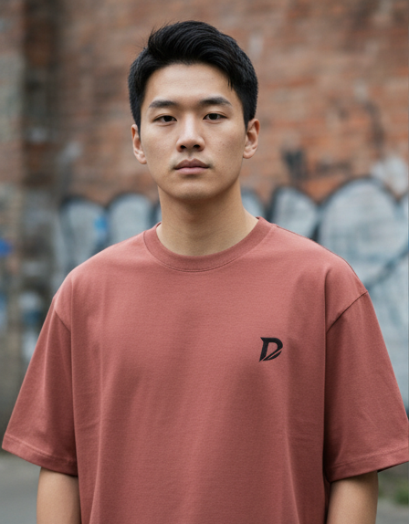 Retro Roadster Oversized Cotton Tee