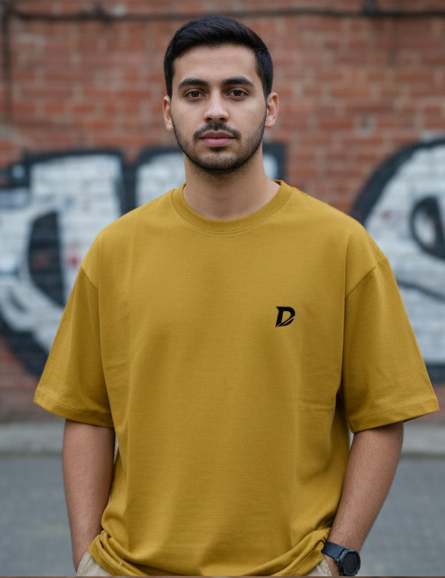 Retro Roadster Oversized Cotton Tee